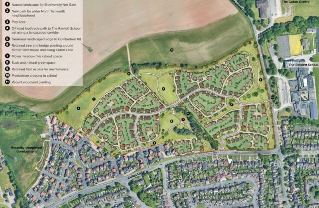 Strat Land Tamworth plans