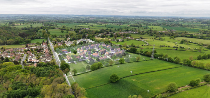 Bellway Start Land new homes in Scotton